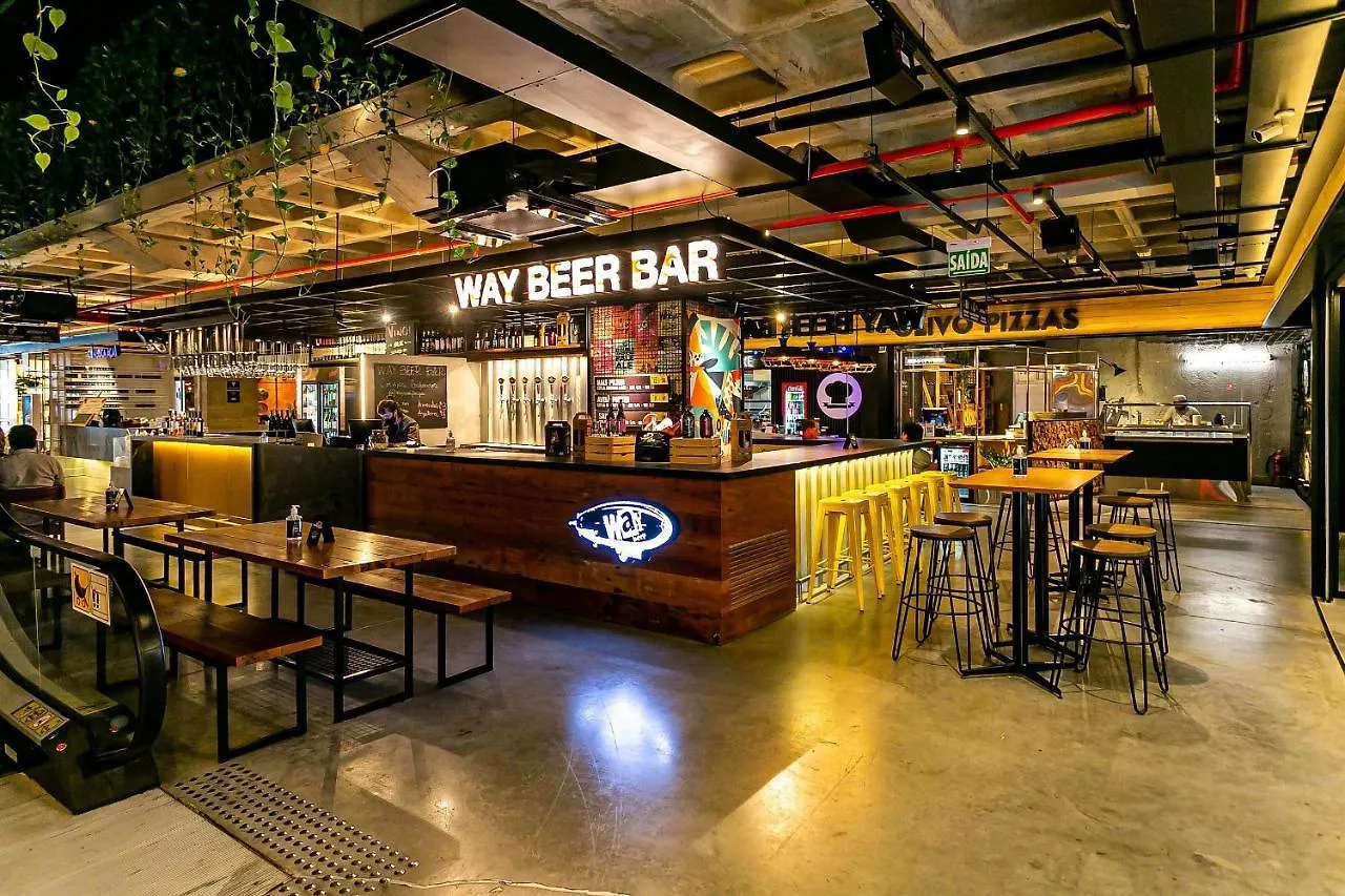 شقة Wi-Fi 350Mb | Food Hall | 450M Do Shopping #Ca04 Florianópolis